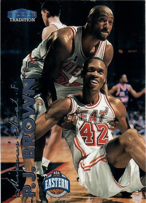 P.J. Brown #24 Basketball Cards 1999 Fleer Tradition