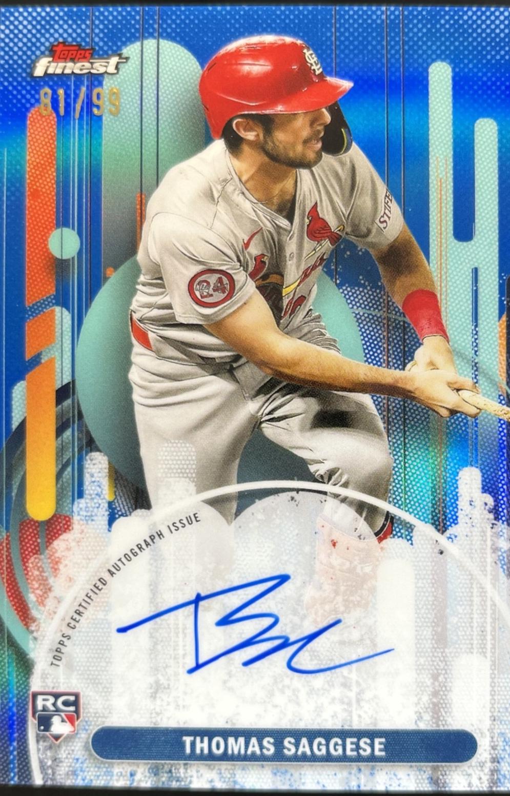 Thomas Saggese [Blue Refractor] #FA-TS