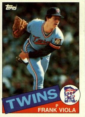 Frank Viola #266 Baseball Cards 1985 Topps