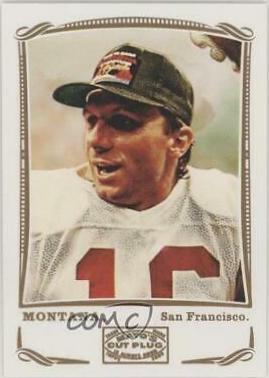 Joe Montana #125 Football Cards 2009 Topps Mayo