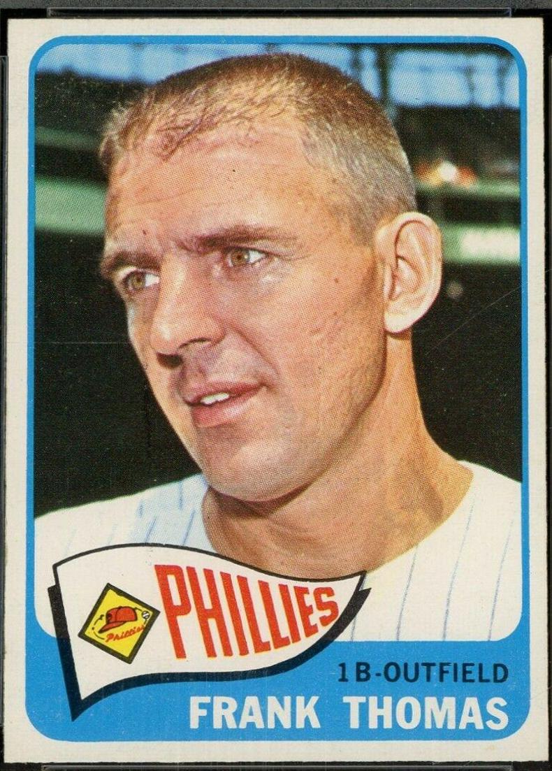 Frank Thomas #123 1965 O-Pee-Chee Baseball