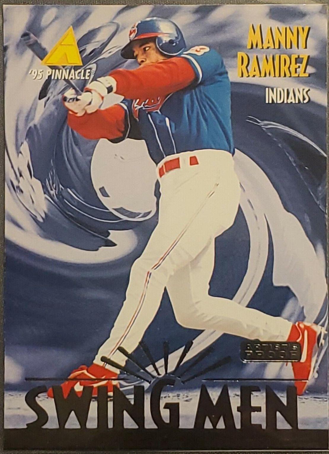 Manny Ramirez #287 1995 Pinnacle Baseball