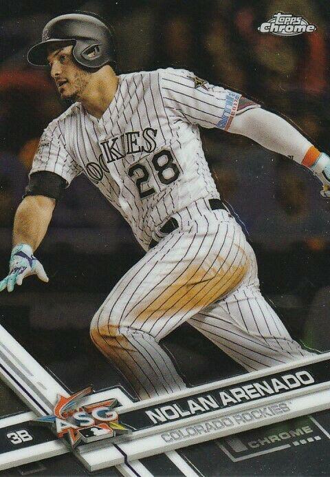 Nolan Arenado #HMT12 Baseball Cards 2017 Topps Chrome Update
