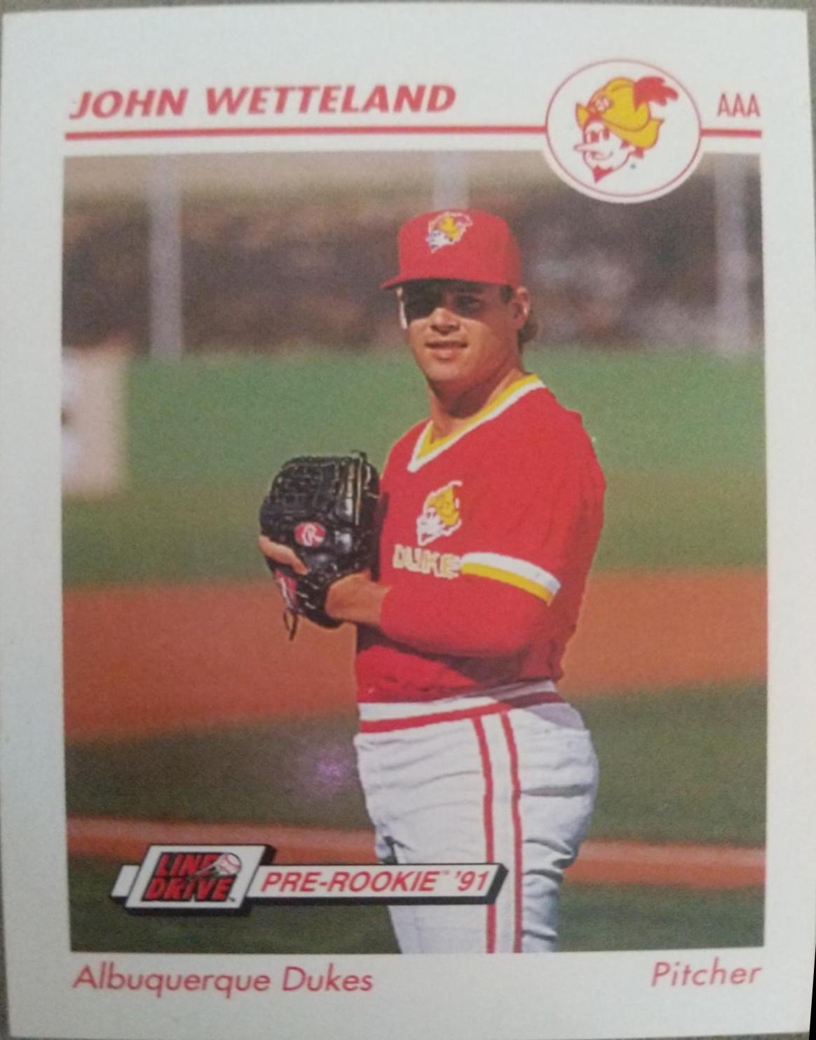 John Wetteland #23 Baseball Cards 1991 Impel Line Drive