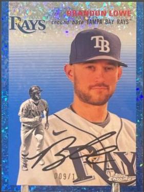 Brandon Lowe [Blue Mini-Diamond Refractor] #375