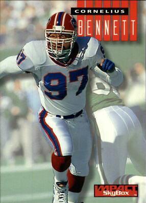 Cornelius Bennett #23 Football Cards 1994 Skybox Impact