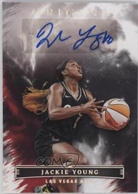 Jackie Young #OA-JYG 2023 Panini Origins WNBA Autographs