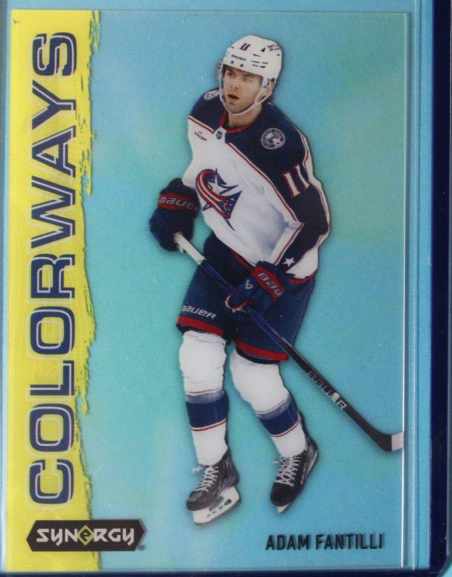 Adam Fantilli #L-11 Hockey Cards 2024 Upper Deck Synergy Colorways