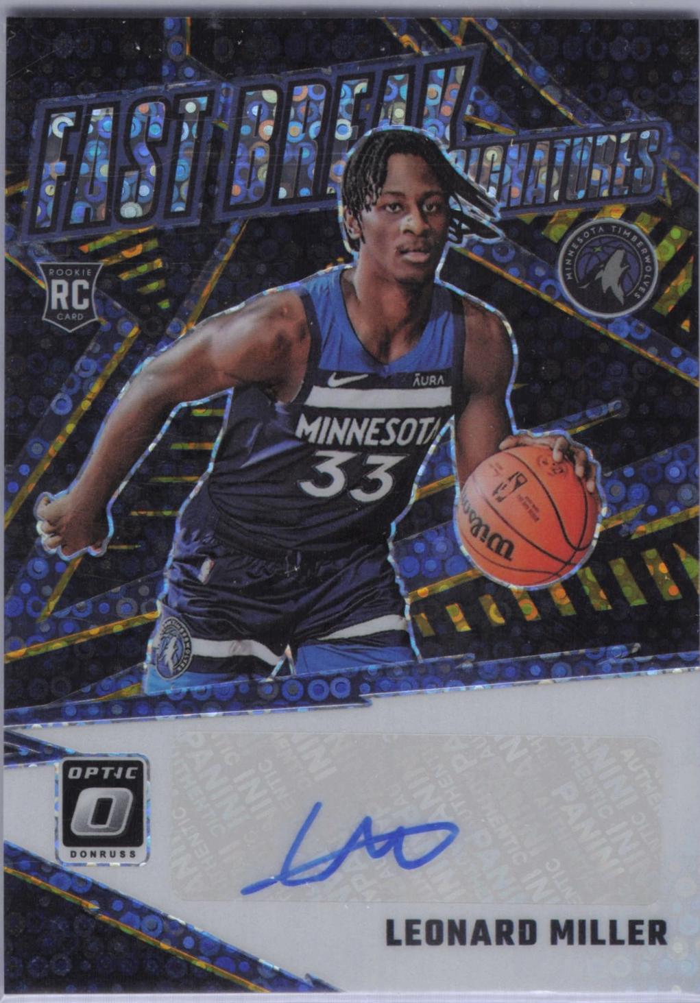 Leonard Miller [Gold] #FBS-MIL