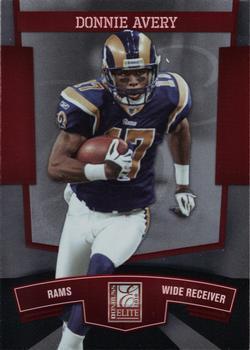 Donnie Avery #89 2010 Panini Donruss Elite Football