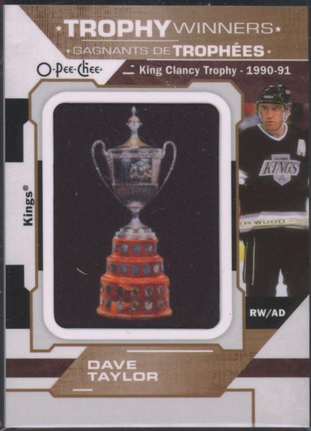 Dave Taylor #P-4 Hockey Cards 2022 O Pee Chee Patches