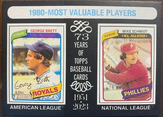 George Brett / Mike Schmidt