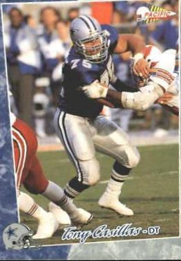 Tony Casillas #4 Football Cards 1993 Pacific