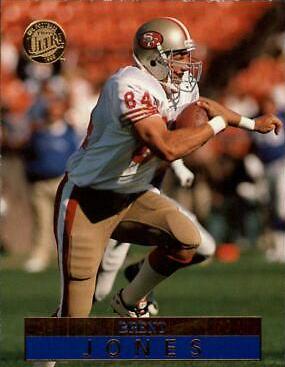 Brent Jones #143 1996 Ultra Football