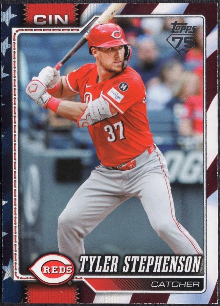 Tyler Stephenson [Independence Day] (2026 Topps)