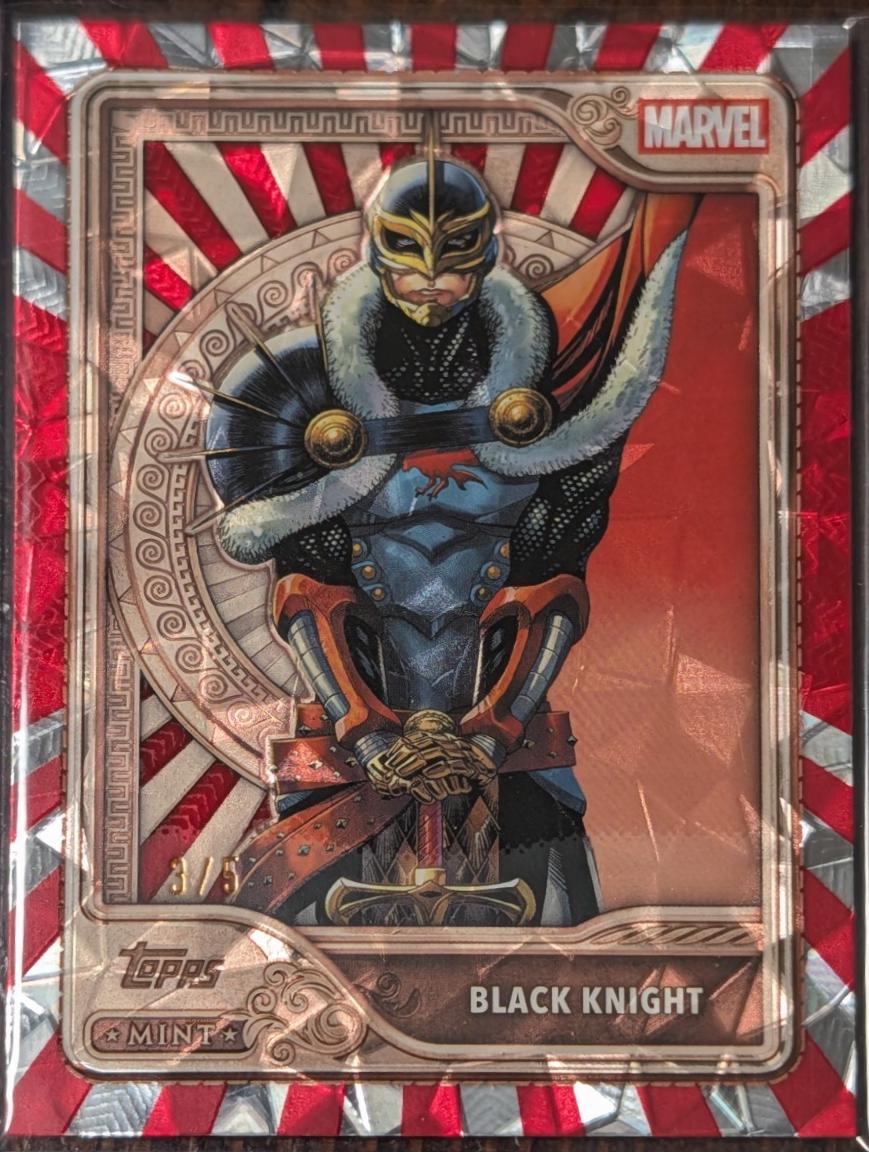 Black Knight [Red Diamante] #21 Prices | Marvel 2026 Topps Mint