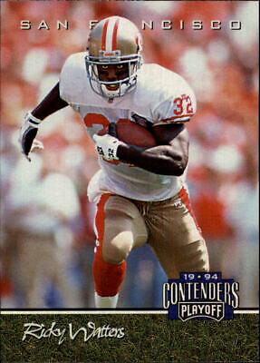 Ricky Watters #52 1994 Playoff Contenders Football