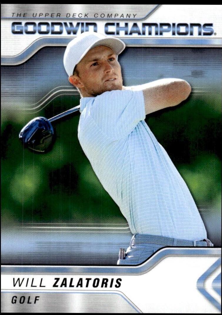 Will Zalatoris #6 Baseball Cards 2023 Upper Deck Goodwin Champions