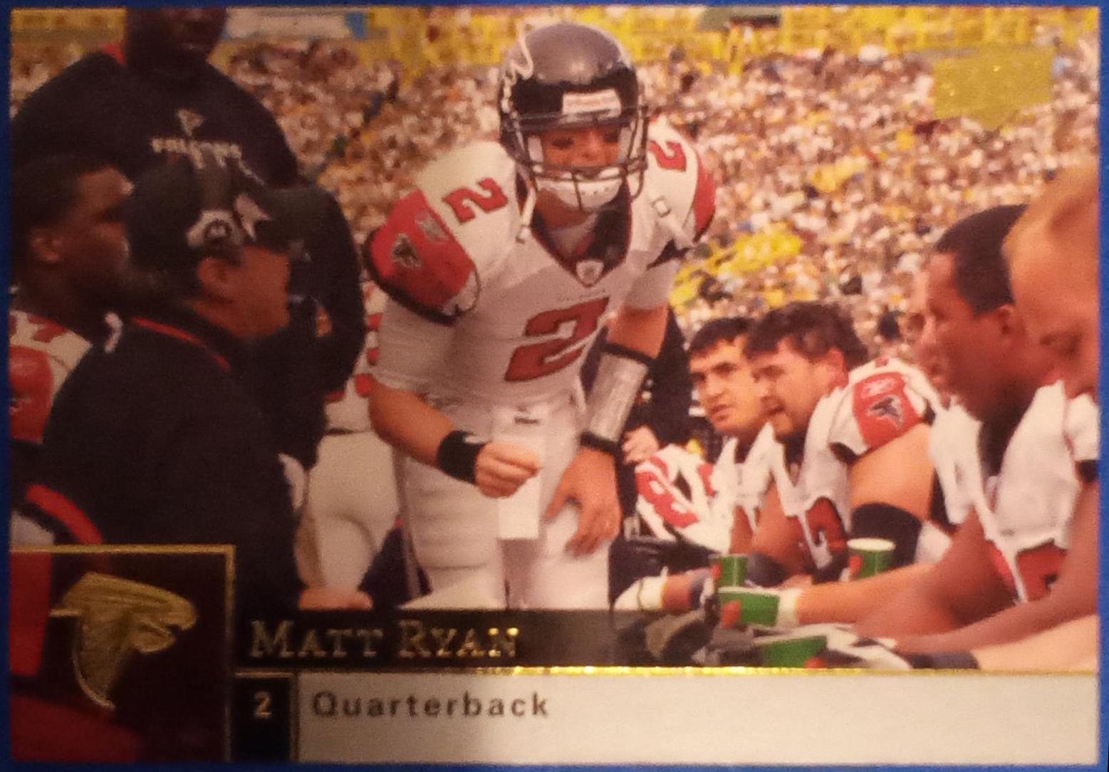 Matt Ryan #12 Football Cards 2009 Upper Deck