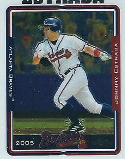 Johnny Estrada #6 Baseball Cards 2005 Topps Chrome