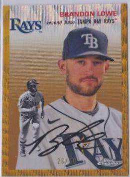 Brandon Lowe [Gold Refractor] #375
