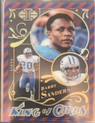 Barry Sanders [Red Blue] #KC-13