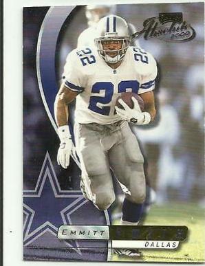 Emmitt Smith #43 2000 Playoff Absolute Football