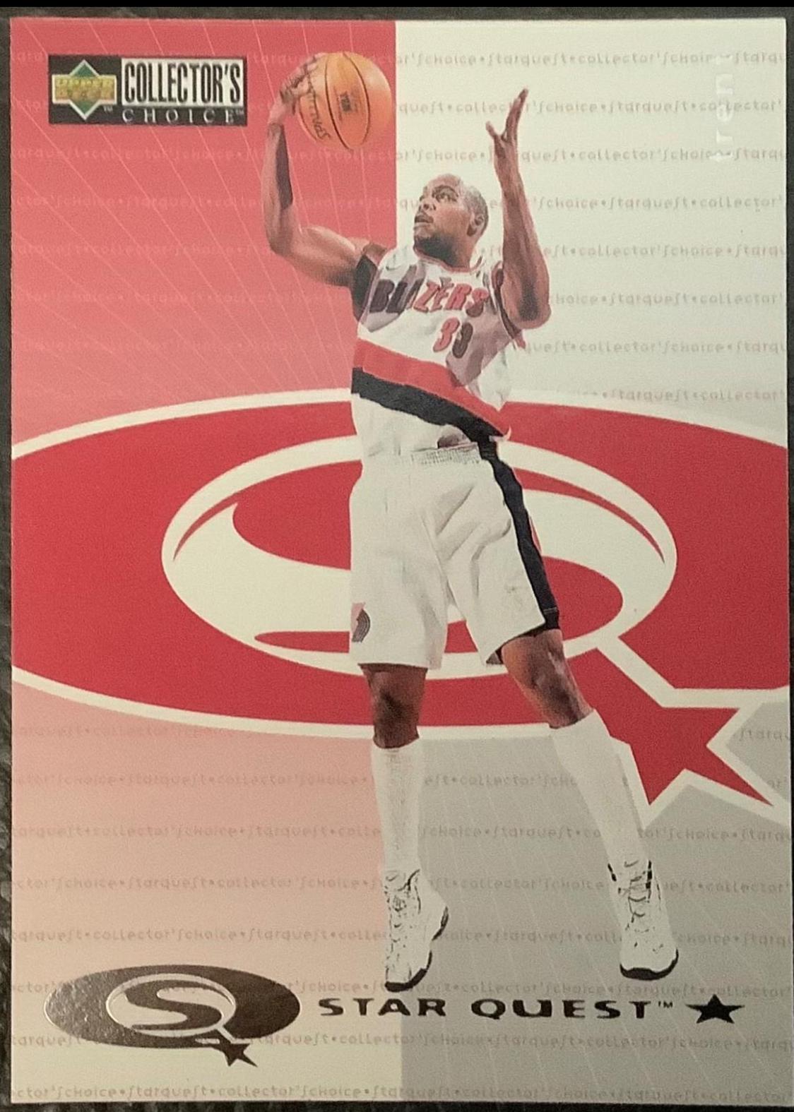 Gary Trent #SQ111 Basketball Cards 1997 Collector's Choice Starquest