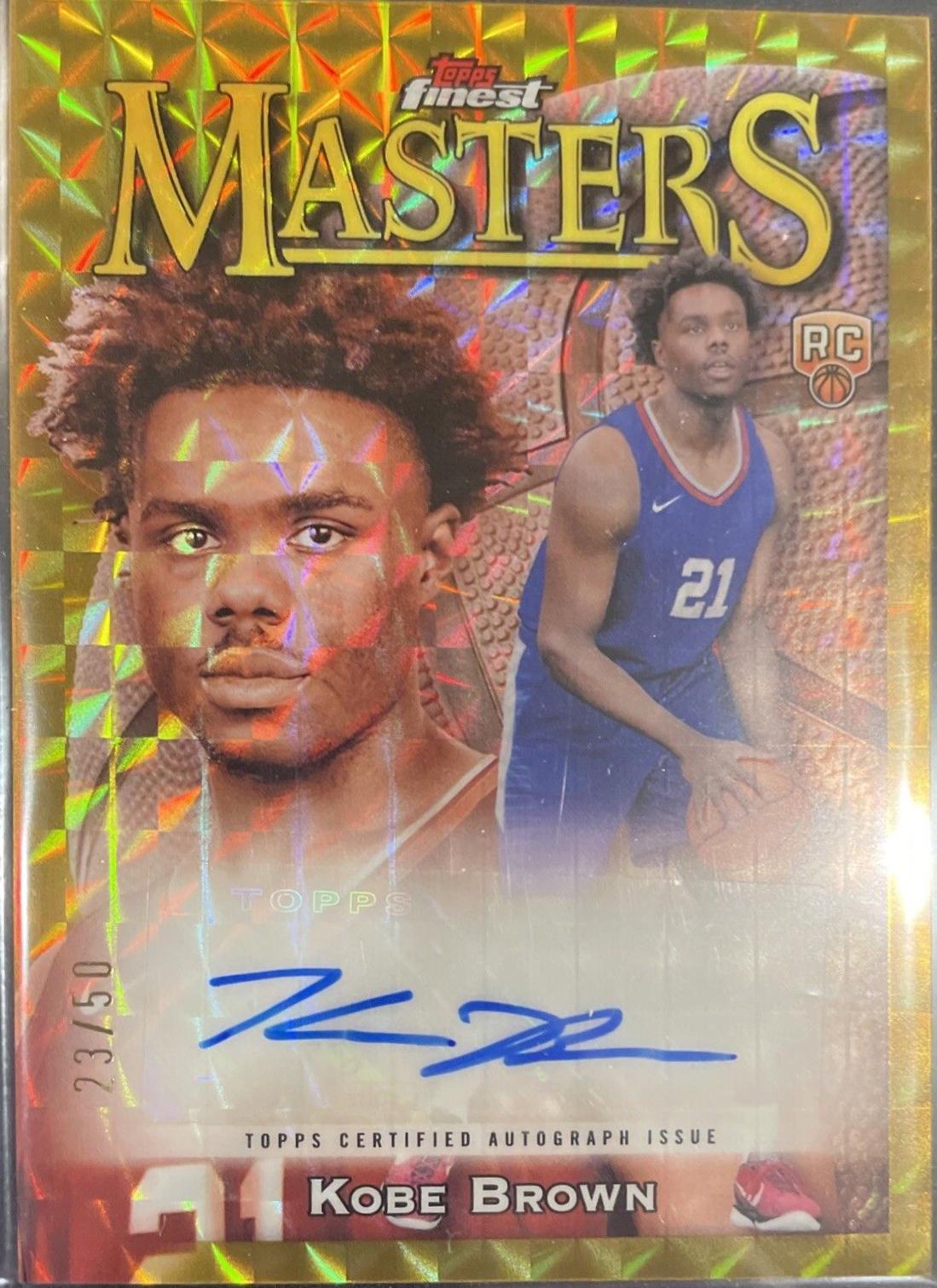 Kobe Brown [Gold Geometric Refractor] #MA-KBR