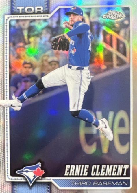 Ernie Clement [Refractor] (2026 Topps Chrome)