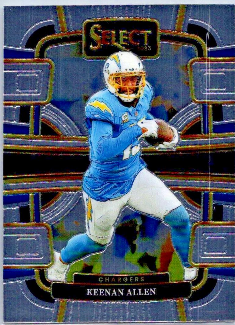 Keenan Allen #51 Football Cards 2023 Panini Select