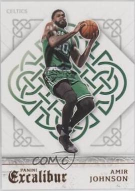 Amir Johnson #9 Basketball Cards 2015 Panini Excalibur