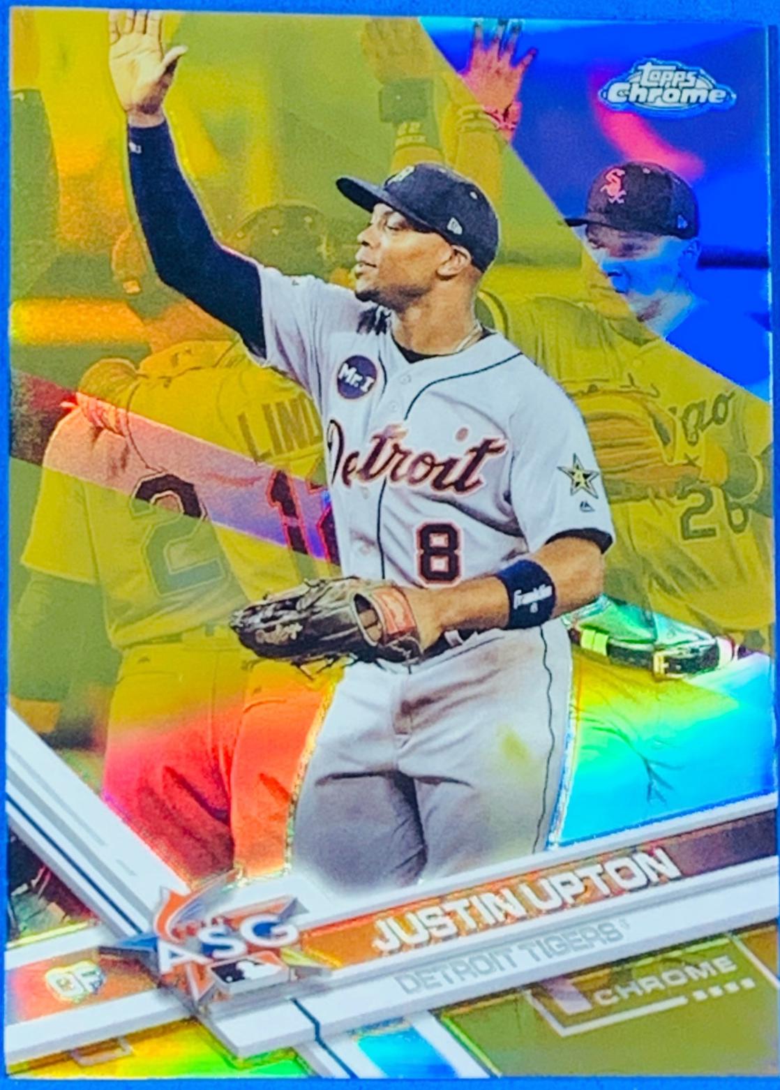 Justin Upton [Gold Refractor] #HMT88