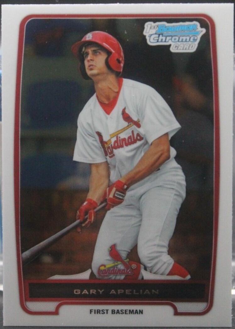 Gary Apelian #BCP160 2012 Bowman Chrome Baseball Prospects