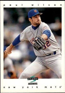 Paul Wilson #9 Baseball Cards 1997 Score
