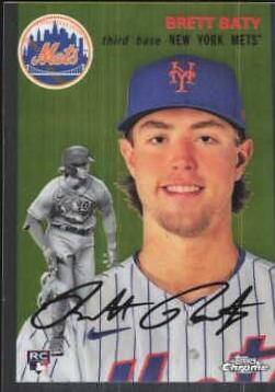 Brett Baty #2 Baseball Cards 2023 Topps Chrome Platinum Anniversary