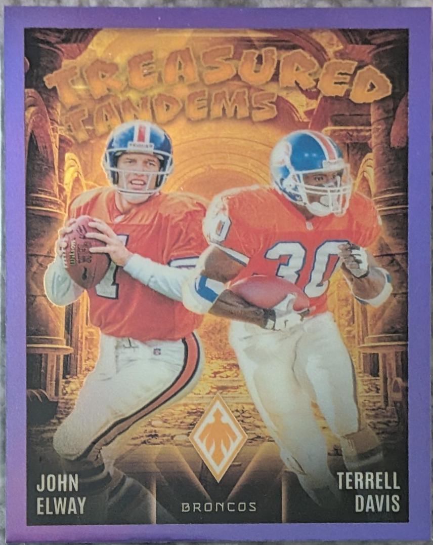 2024 John Elway / Terrell Davis [Purple] #TT-DEN