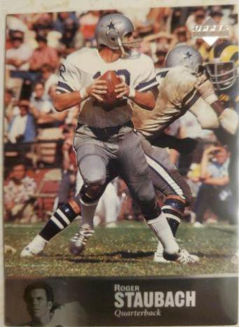 Roger Staubach #11 Football Cards 1997 Upper Deck Legends