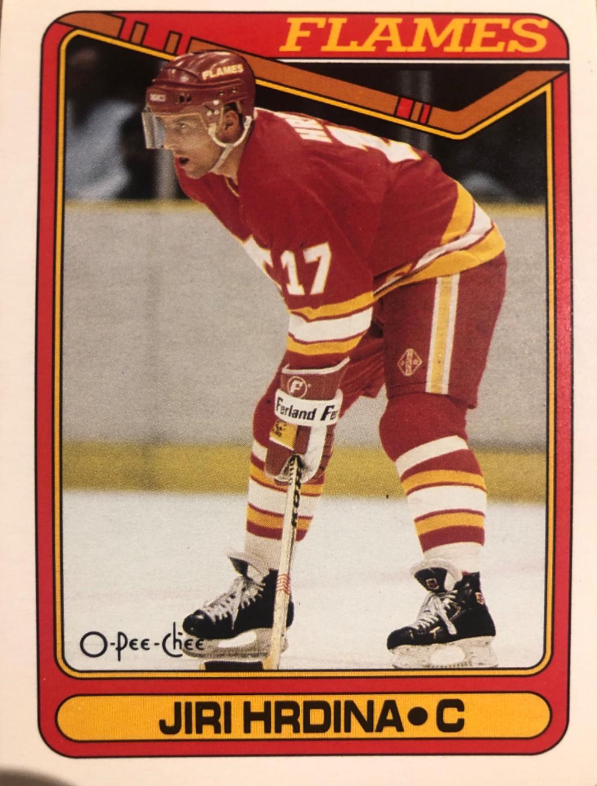 Jiri Hrdina #234 Hockey Cards 1990 O-Pee-Chee