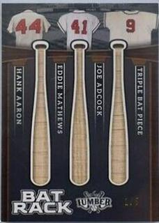 Hank Aaron / Eddie Mathews / Joe Adcock