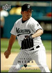 Sergio Mitre #141 Baseball Cards 2008 Upper Deck Prices
