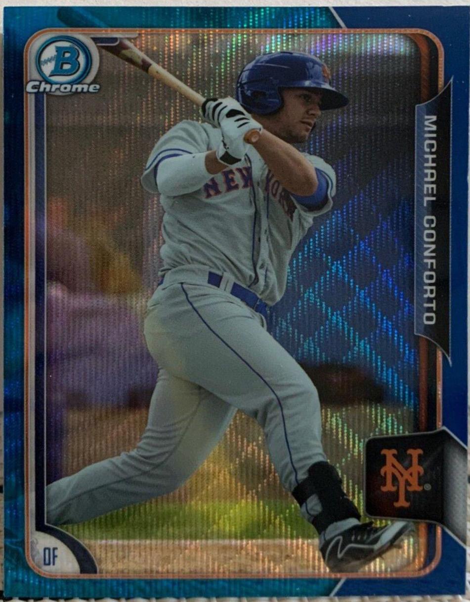Michael Conforto [Blue Wave Refractor] #BCP218