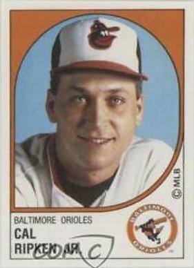 Cal Ripken Jr. #13 Baseball Cards 1988 Panini Stickers