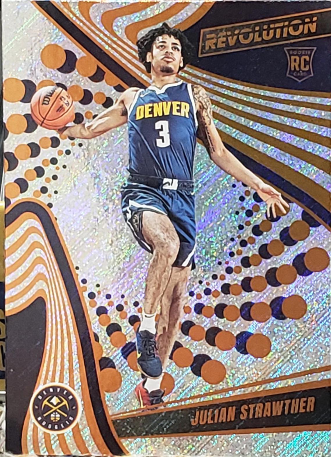 Julian Strawther #129 Basketball Cards 2023 Panini Revolution