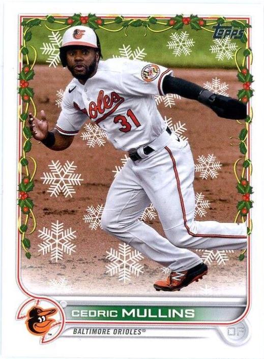 Cedric Mullins #HW86 2022 Topps Holiday Baseball