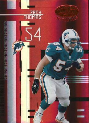 Zach Thomas [Mirror Red] #65