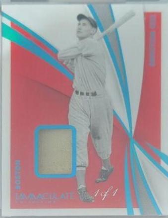 Ted Williams #8 Baseball Cards 2021 Panini Immaculate Collection