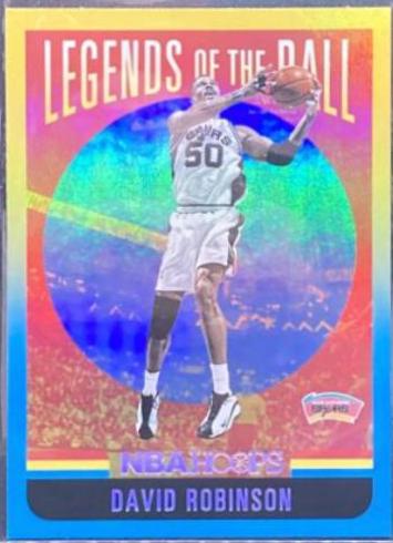 David Robinson #9 Basketball Cards 2020 Panini Hoops Legends of the Ball