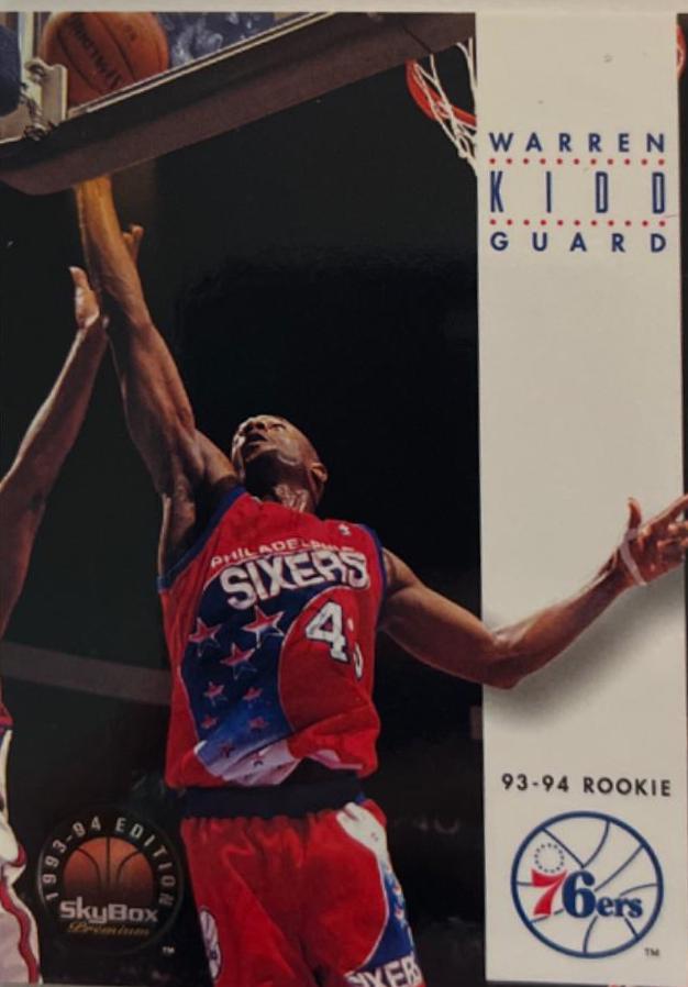 Warren Kidd #264 Basketball Cards 1993 Skybox Premium