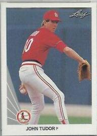 John Tudor #176 Baseball Cards 1990 Leaf